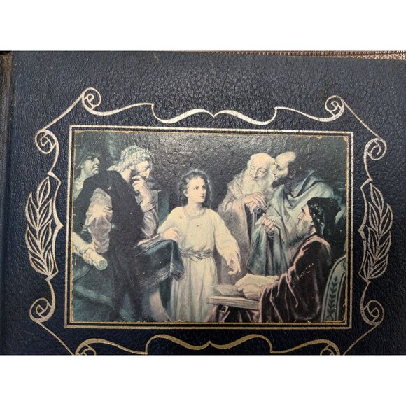 Masonic Holy Bible Master Reference Edition Heirloom 1971 Red Letter Freemasonry - Picture 11 of 11